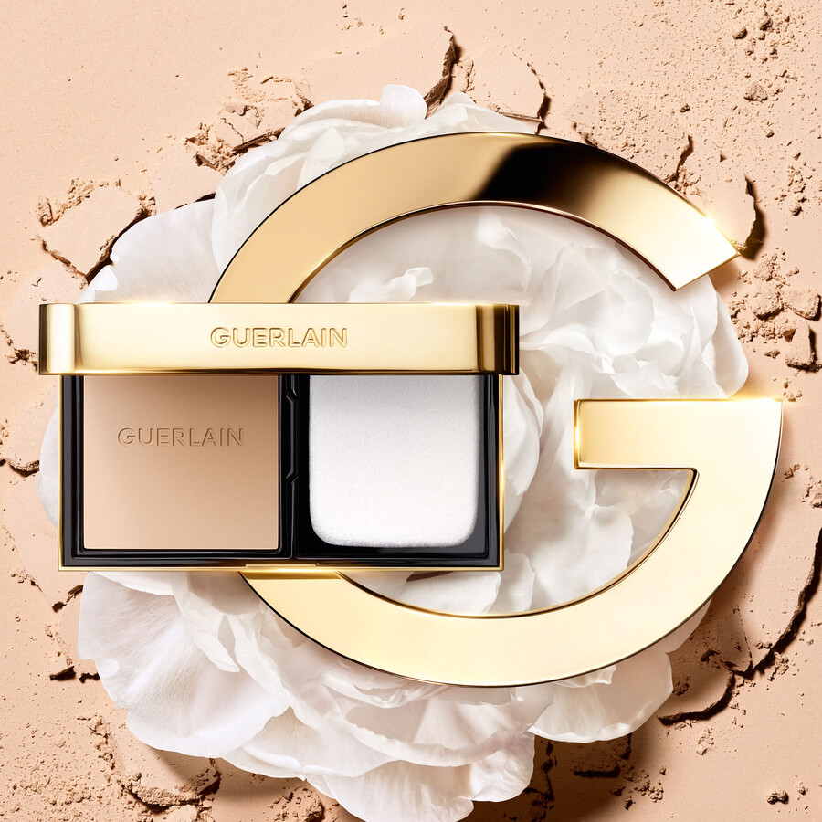 parure gold skin control ⋅ fondotinta compatto opaco high perfection - ricarica ⋅ guerlain