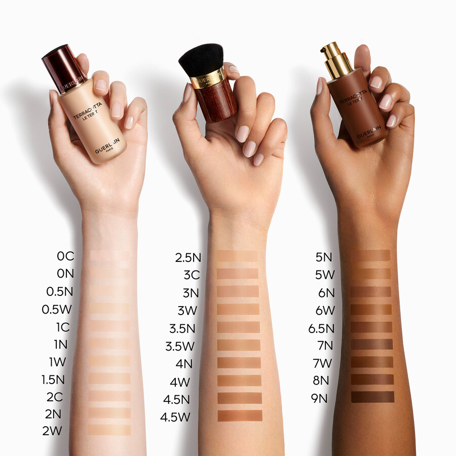 terracotta le teint ⋅ fondotinta perfezionante tenuta 24 ore no-transfer luminositÀ naturale ⋅ guerlain