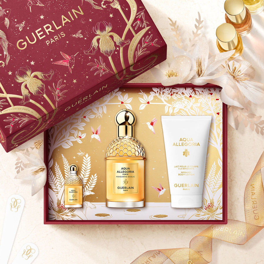 aqua allegoria ⋅ mandarine basilic forte – set regalo eau de parfum ⋅ guerlain
