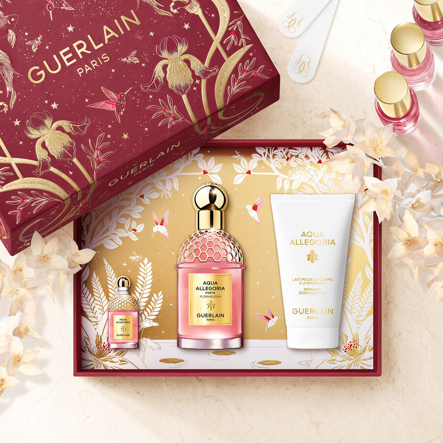aqua allegoria ⋅ florabloom forte – set regalo eau de parfum ⋅ guerlain