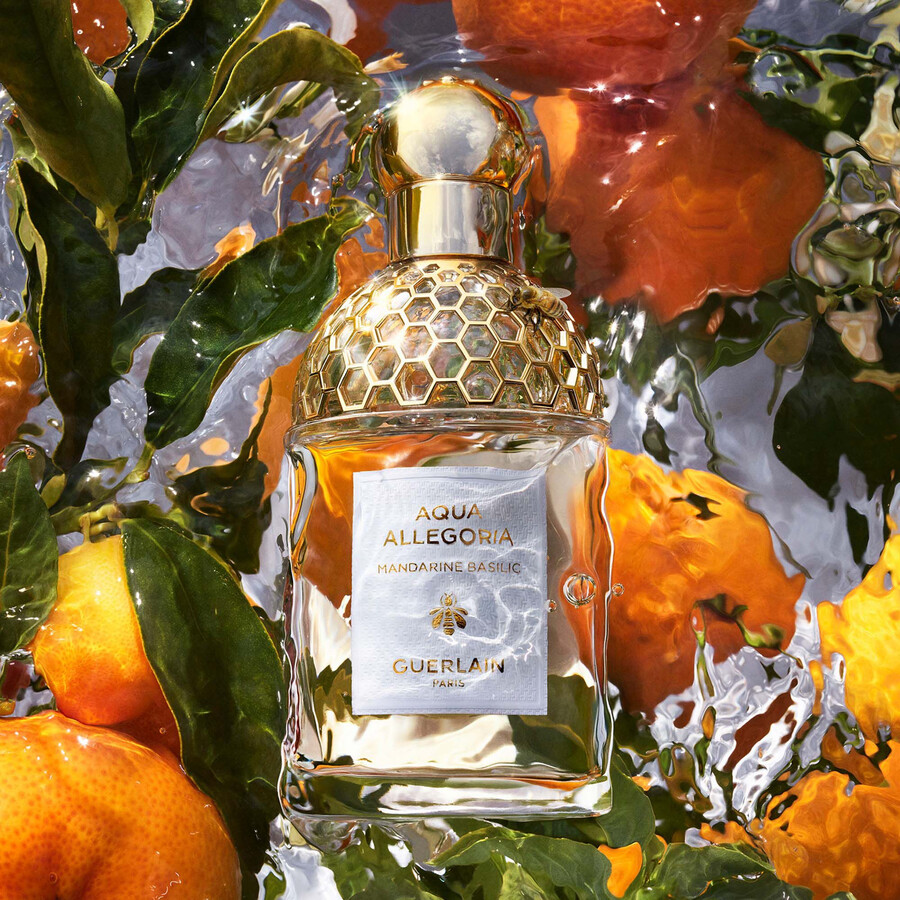 aqua allegoria ⋅ basilico mandarino - il rituale della fragranza ⋅ guerlain