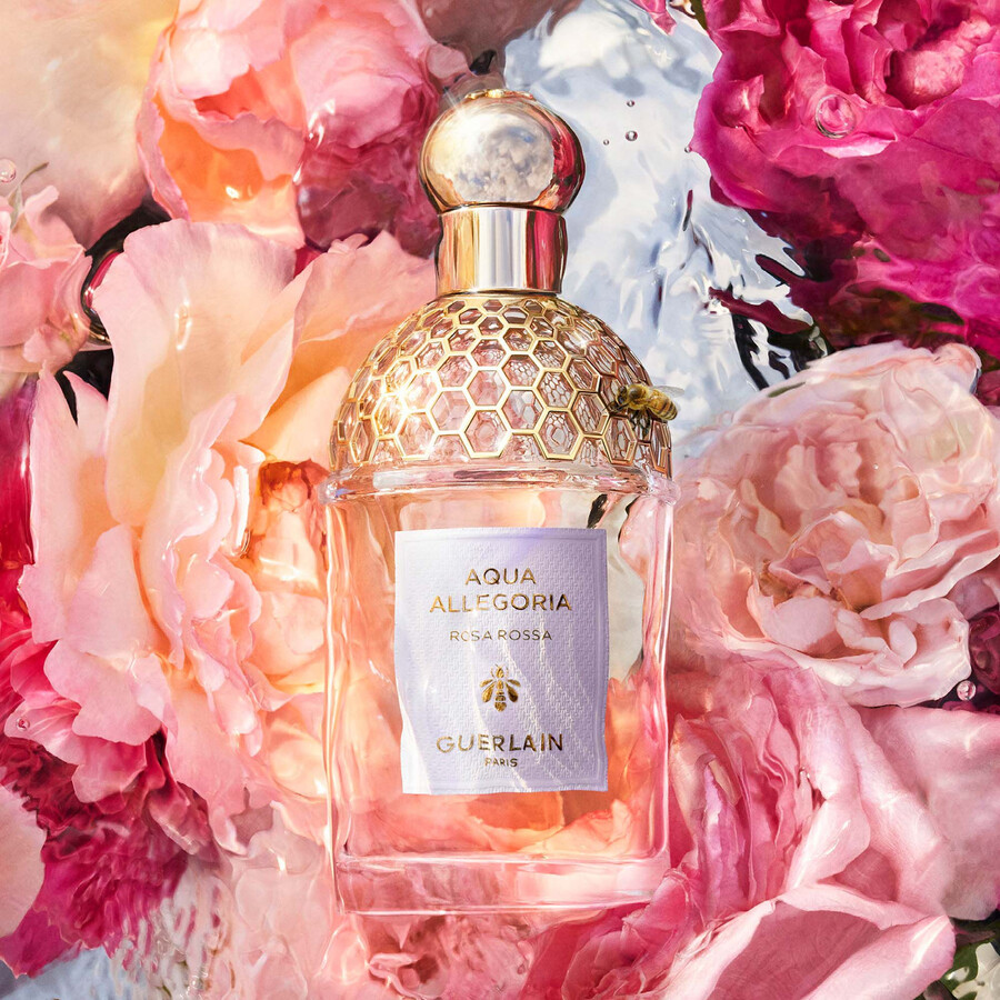aqua allegoria ⋅ rosa rossa - il rituale della fragranza ⋅ guerlain