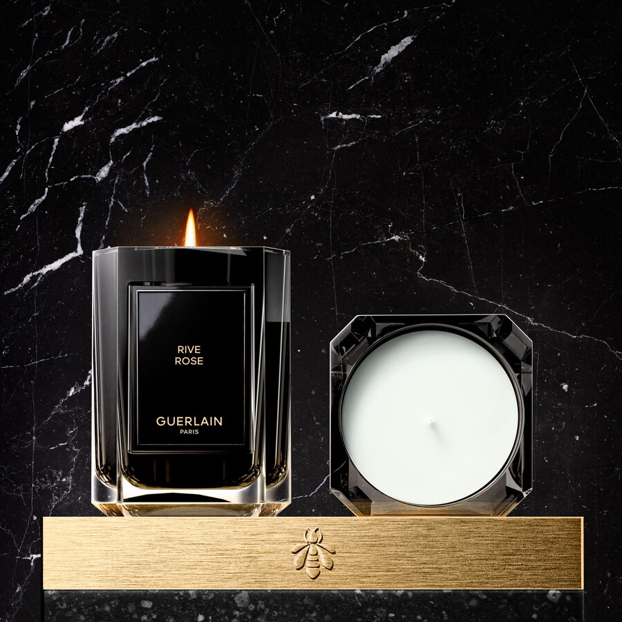 le candele profumate ⋅ rive rose ⋅ guerlain