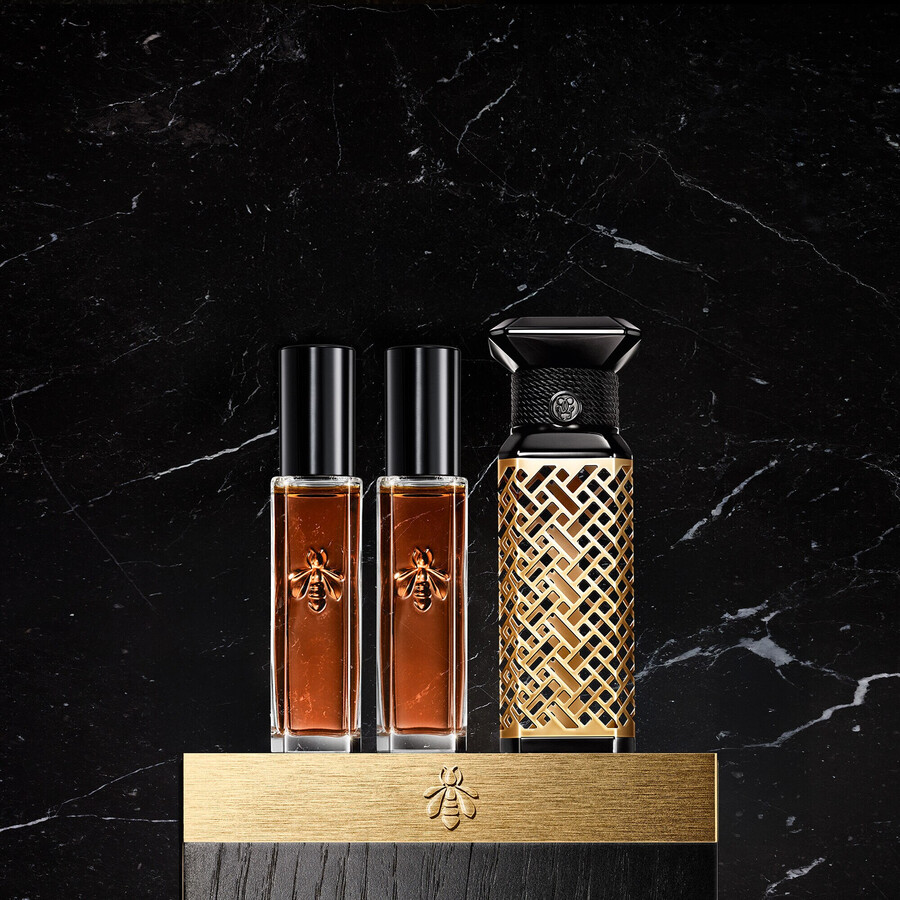 arte e materia ⋅ black angelica - la bottiglia ⋅ guerlain