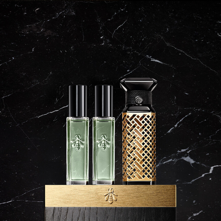 arte e materia ⋅ erbe problemanti - la bottiglia ⋅ guerlain